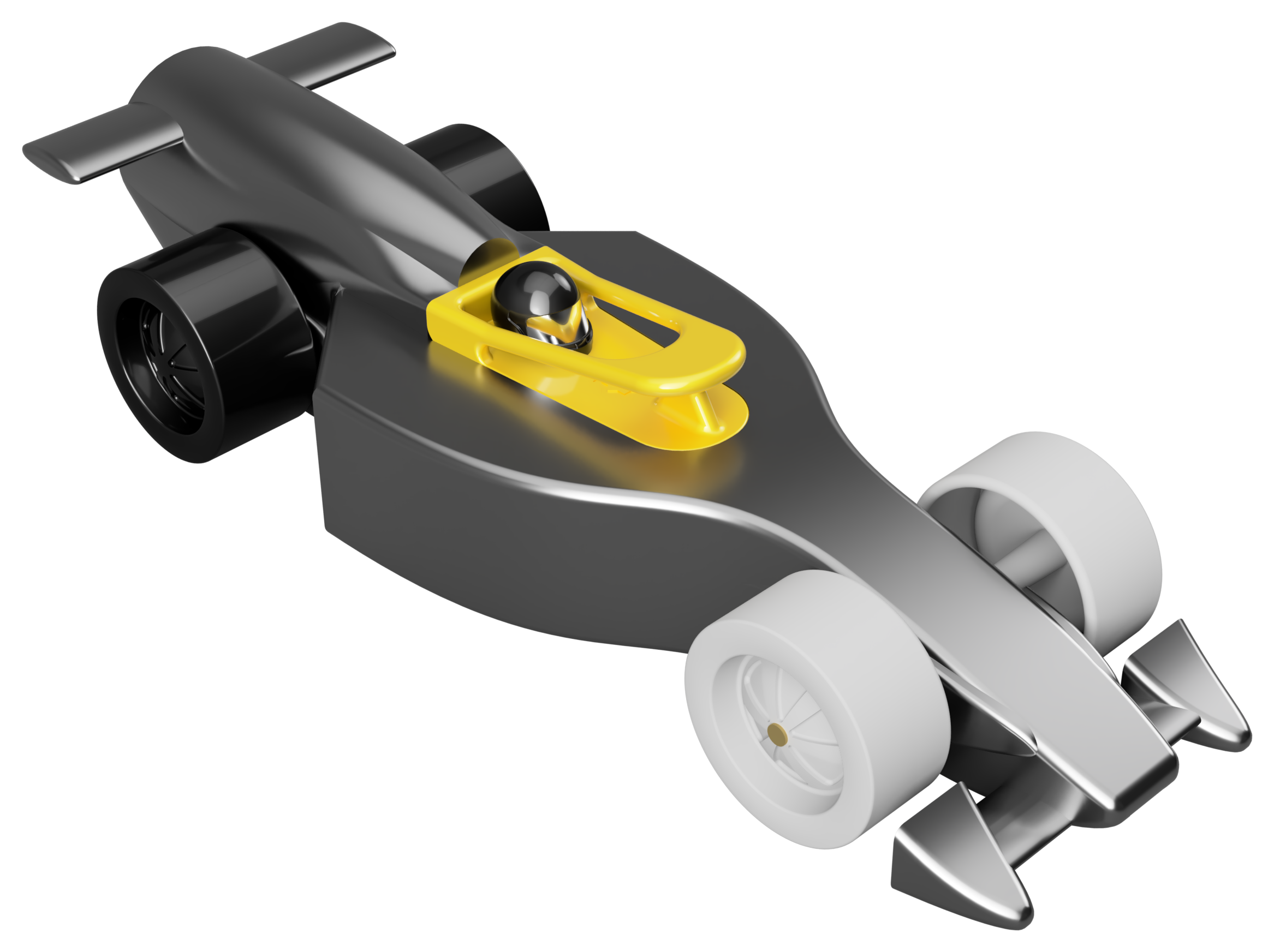 Render of Mark II, narrowed profile revision